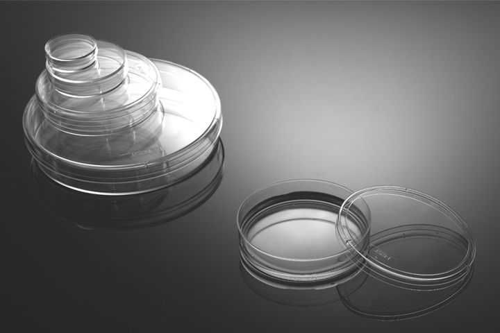 NEST 100mm Cell Culture Dish, with Gripping Ring, TC, STERILE 20/bag, 300/Box
