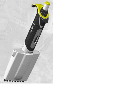 Accumax Multi (8) Channel Micropipette, 20-200 µl, 0.2 µl